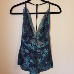 Lace teddy, beautiful color, NEW w/tags